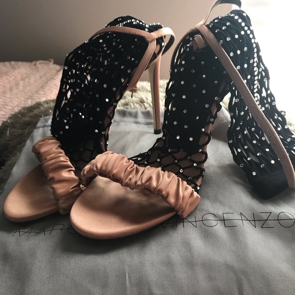 Marco de Vincenzo Crystal Sandals - Picture 6 of 8